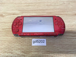 gd5202 Plz Read Item Condi PSP-3000 RADIANT RED SONY PSP Console Japan