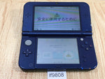 lf9808 Plz Read Item Condi Nintendo NEW 3DS LL XL METALLIC BLUE Console Japan