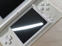 kh5002 Plz Read Item Condi Nintendo DS Lite Crystal White Console Japan