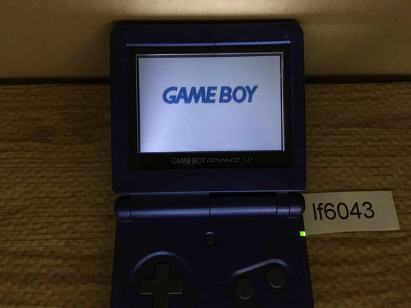 lf6043 Plz Read Item Condi GameBoy Advance SP Azurite Blue Console Japan