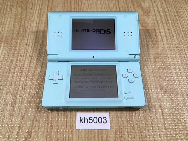 kh5003 Plz Read Item Condi Nintendo DS Lite Ice Blue Console Japan