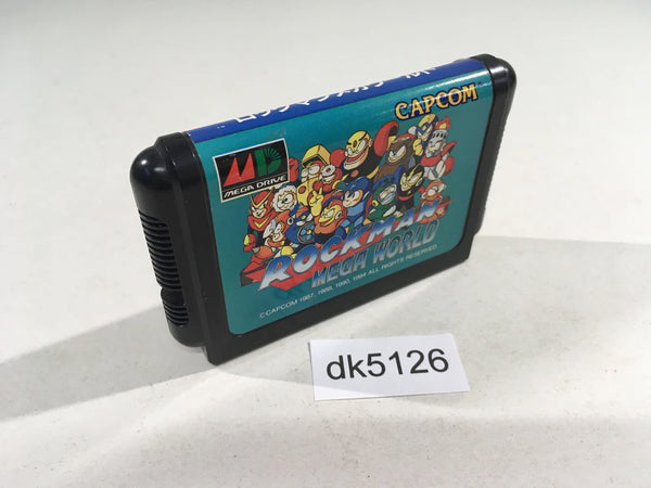 dk5126 RockMan Mega World Mega Drive Genesis Japan