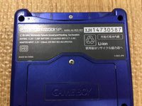 lf6043 Plz Read Item Condi GameBoy Advance SP Azurite Blue Console Japan