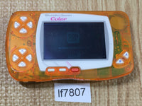 lf7807 PlzReadItemCond Wonder Swan Color Crystal Orange Bandai Console Japan