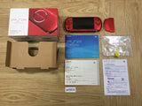 gd3830 PSP-3000 RADIANT RED BOXED SONY PSP Console Japan