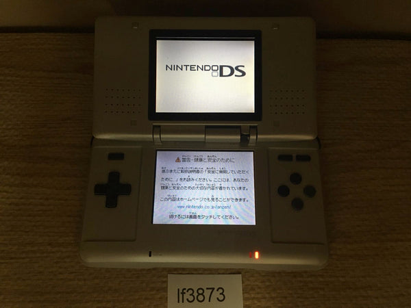 lf3873 Plz Read Item Condi Nintendo DS Platinum Silver Console Japan