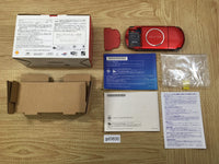 gd3830 PSP-3000 RADIANT RED BOXED SONY PSP Console Japan