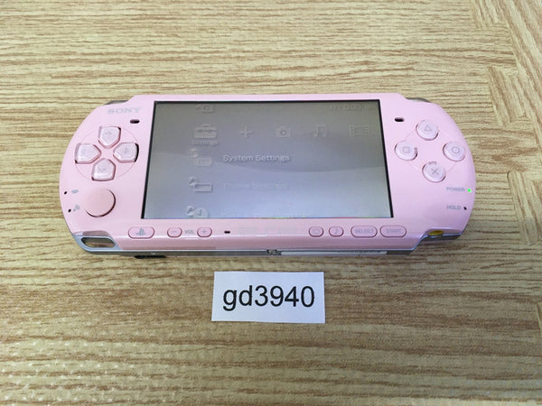 gd3940 Plz Read Item Condi PSP-3000 BLOSSOM PINK SONY PSP Console Japan