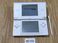 lf6159 Plz Read Item Condi Nintendo DS Lite Crystal White Console Japan