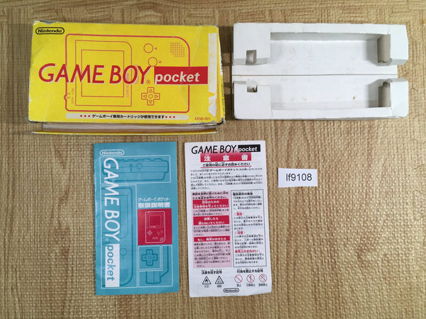 lf9108 GameBoy Pocket Console Box Only Console Japan