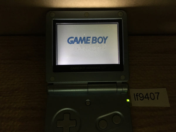 lf9407 Plz Read Item Condi GameBoy Advance SP Pearl Blue Console Japan