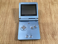 lf9407 Plz Read Item Condi GameBoy Advance SP Pearl Blue Console Japan