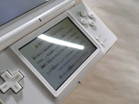 lf6159 Plz Read Item Condi Nintendo DS Lite Crystal White Console Japan