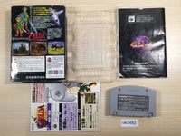 ue3483 The Legend of Zelda Ocarina of Time BOXED N64 Nintendo 64 Japan