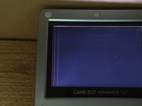 lf5311 Plz Read Item Condi GameBoy Advance SP Pearl Blue Console Japan