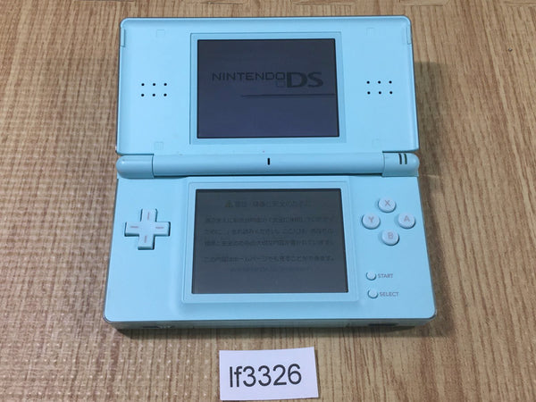 lf3326 Plz Read Item Condi Nintendo DS Lite Ice Blue Console Japan