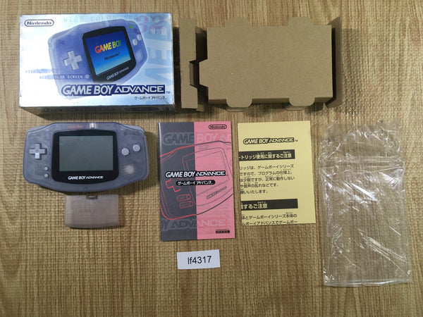 lf4317 GameBoy Advance Milky Blue BOXED Game Boy Console Japan