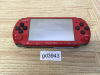 gd3943 Plz Read Item Condi PSP-3000 RED & BLACK SONY PSP Console Japan