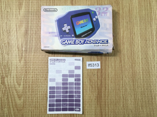 lf5313 GameBoy Advance Console Box Only Console Japan