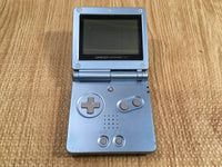 lf9410 Plz Read Item Condi GameBoy Advance SP Pearl Blue Console Japan