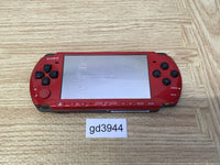 gd3944 Plz Read Item Condi PSP-3000 RED & BLACK SONY PSP Console Japan