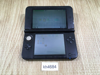 kh4684 Plz Read Item Condi Nintendo 3DS LL XL 3DS Silver Black Console Japan