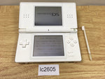 lc2605 No Battery Nintendo DS Lite Crystal White Console Japan