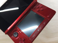 kh2732 Plz Read Item Condi Nintendo 3DS Flare Red Console Japan