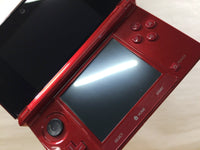 kh2732 Plz Read Item Condi Nintendo 3DS Flare Red Console Japan