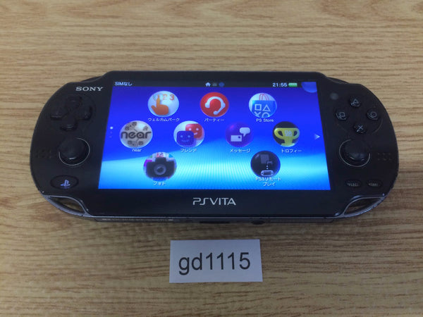 gd1115 PS Vita PCH-1000 CRYSTAL BLACK SONY PSP Console Japan – J4U