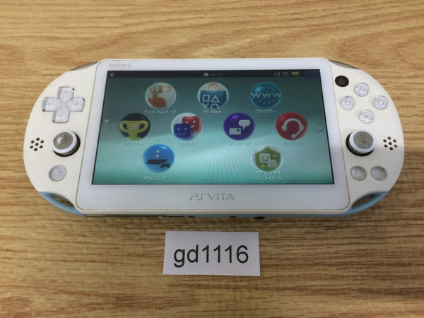 gd1116 PS Vita PCH-2000 LIGHT BLUE & WIHTE SONY PSP Console Japan