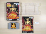 ue3229 Hono no Challenger Denryu Iraira Bo BOXED N64 Nintendo 64 Japan