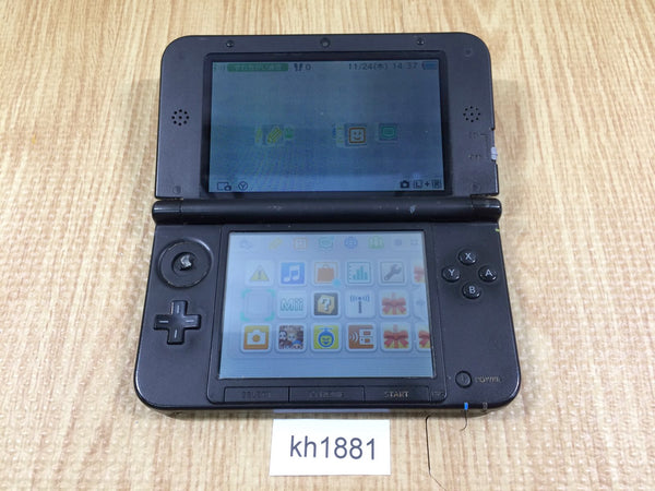 kh1881 Plz Read Item Condi Nintendo 3DS LL XL 3DS Blue Black Console Japan