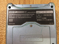 lf2872 No Battery GameBoy Advance SP Pearl Blue Game Boy Console Japan