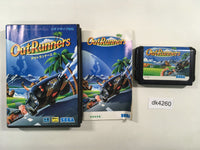 dk4260 OutRunners BOXED Mega Drive Genesis Japan