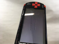 gd4504 Plz Read Item Condi PSP-3000 BLACK & RED SONY PSP Console Japan