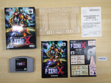 ue6000 F-Zero X BOXED N64 Nintendo 64 Japan