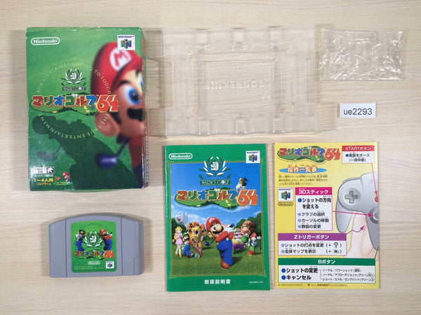 ue2293 Mario Golf 64 BOXED N64 Nintendo 64 Japan
