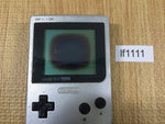 lf1111 Plz Read Item Condi GameBoy Pocket Silver Game Boy Console Japan