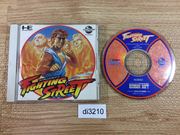 di3210 Fighting Street CD ROM 2 PC Engine Japan