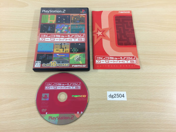 dg2504 Namco Museum Arcade Hits PS2 Japan – J4U.co.jp