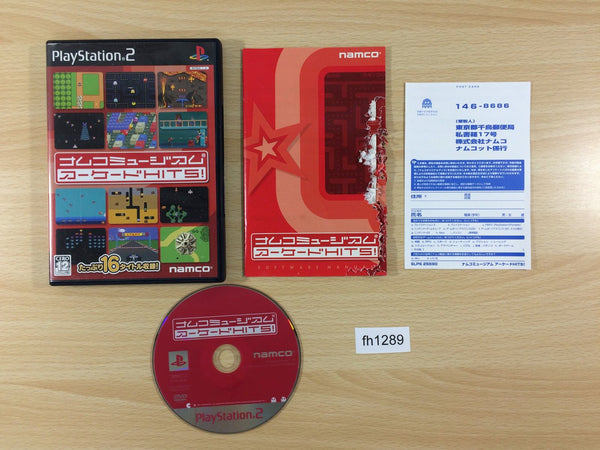 fh1289 Namco Museum Arcade Hits PS2 Japan – J4U.co.jp