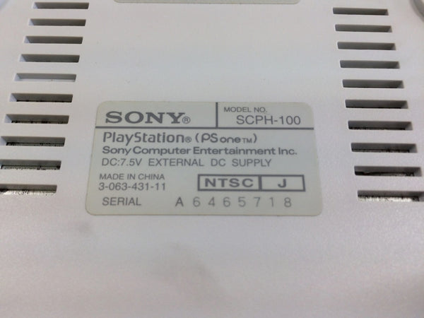 fc8270 Not Working PlayStation PS1 Console PSone SCPH-100 Japan