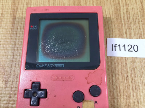 lf1120 Plz Read Item Condi GameBoy Pocket Pink Game Boy Console Japan