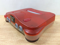 dh9019 Nintendo 64 Clear Red Console N64 Japan