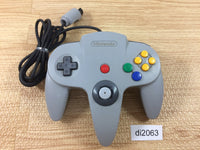 di2063 Plz Read Item Condi Nintendo 64 Controller Gray N64 Japan