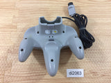 di2063 Plz Read Item Condi Nintendo 64 Controller Gray N64 Japan