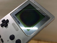 kh1125 Plz Read Item Condi GameBoy Pocket Silver Game Boy Console Japan