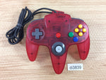 di3839 Nintendo 64 Controller Clear Red N64 Japan