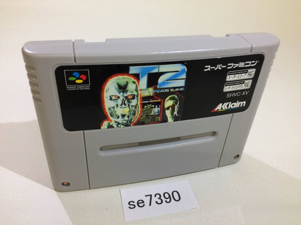 se7390 T2 The Arcade Game Terminator 2 SNES Super Famicom Japan